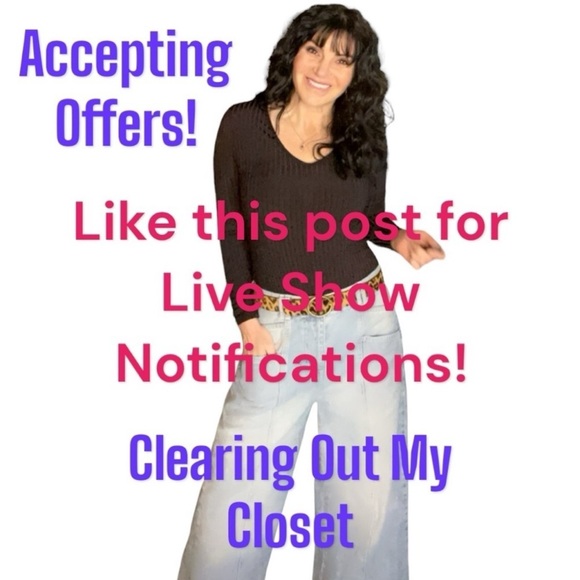 ‼️ Clearing Out my Closet Accepting Offers! Live Sales Coming Soon Like Post!! - Picture 1 of 1